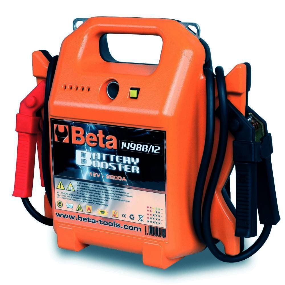 Beta Booster caricabatterie portatile avviatore emergenza 2200A auto 1498B/12