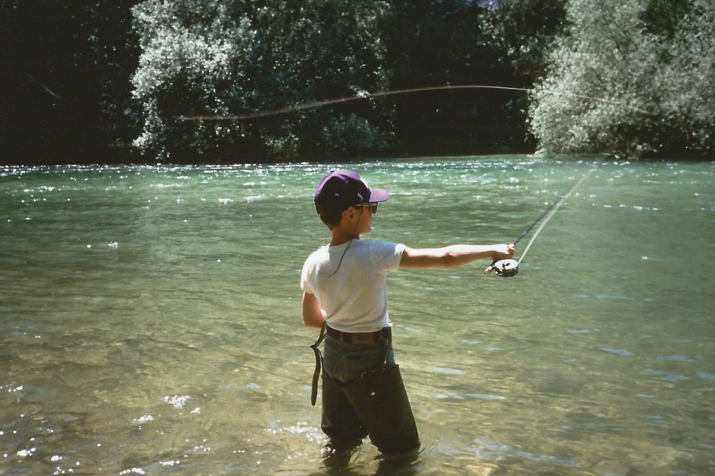 Pesca mosca Fiume Sava